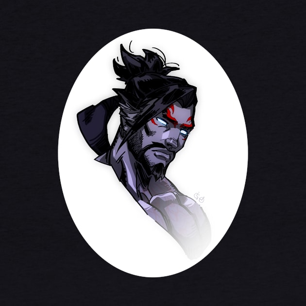 Demon Hanzo by igloinor